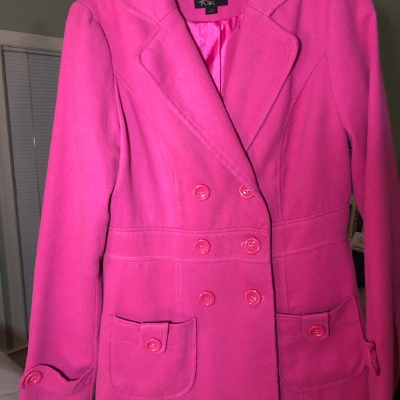 mine Jackets & Blazers - mine brand double breasted pea coat.